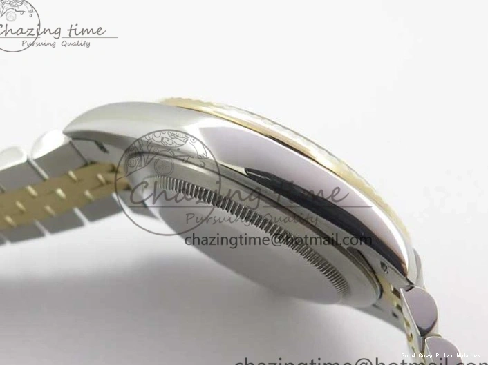 AAA Replica Watches SS Dial Wrapped WWF SS YG 41 Crystals DateJust 3128 on A YG Bracelet SoftTouch Edition Jubilee Best Wrapped Makers 126333 Black 0117